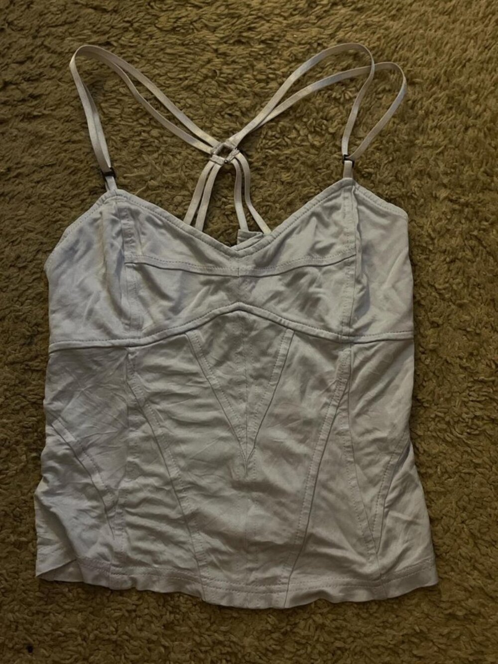 Light blue Express tank top size S